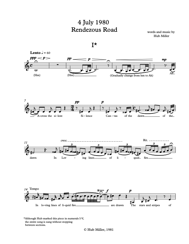 Rendezvous Road